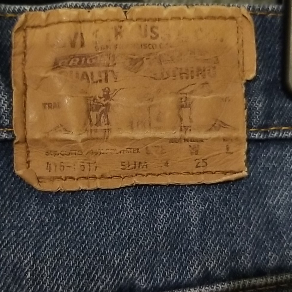 Mid 80s Orange Label Levis